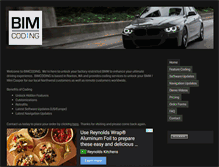 Tablet Screenshot of bimcoding.com